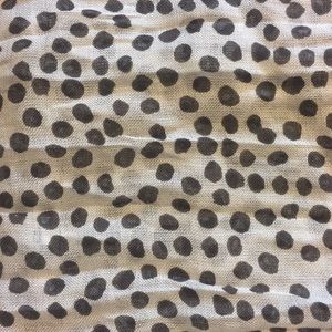 Loft Grey Polka Dot Infinity Scarf
